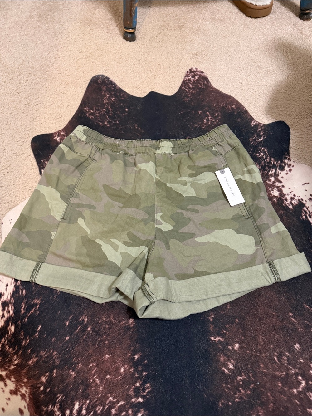 Pilcro camo shorts
